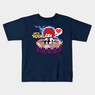 Le Mini Gensokyo Let's Rock NO BACK DESIGN Kids T-Shirt